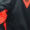 Dainese RACING 4 dámská sportovní kožená bunda černá/fluo-červená vel.44